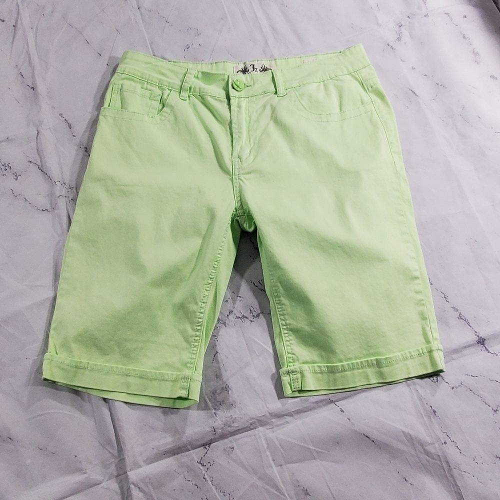 JZ Premium Neon Green Size 12 Shorts